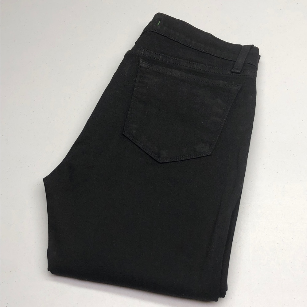 LIKE NEW J BRAND BLACK CLASSIC STRAIGHT JEANS 30x34 MADE IN USA 🇺🇸